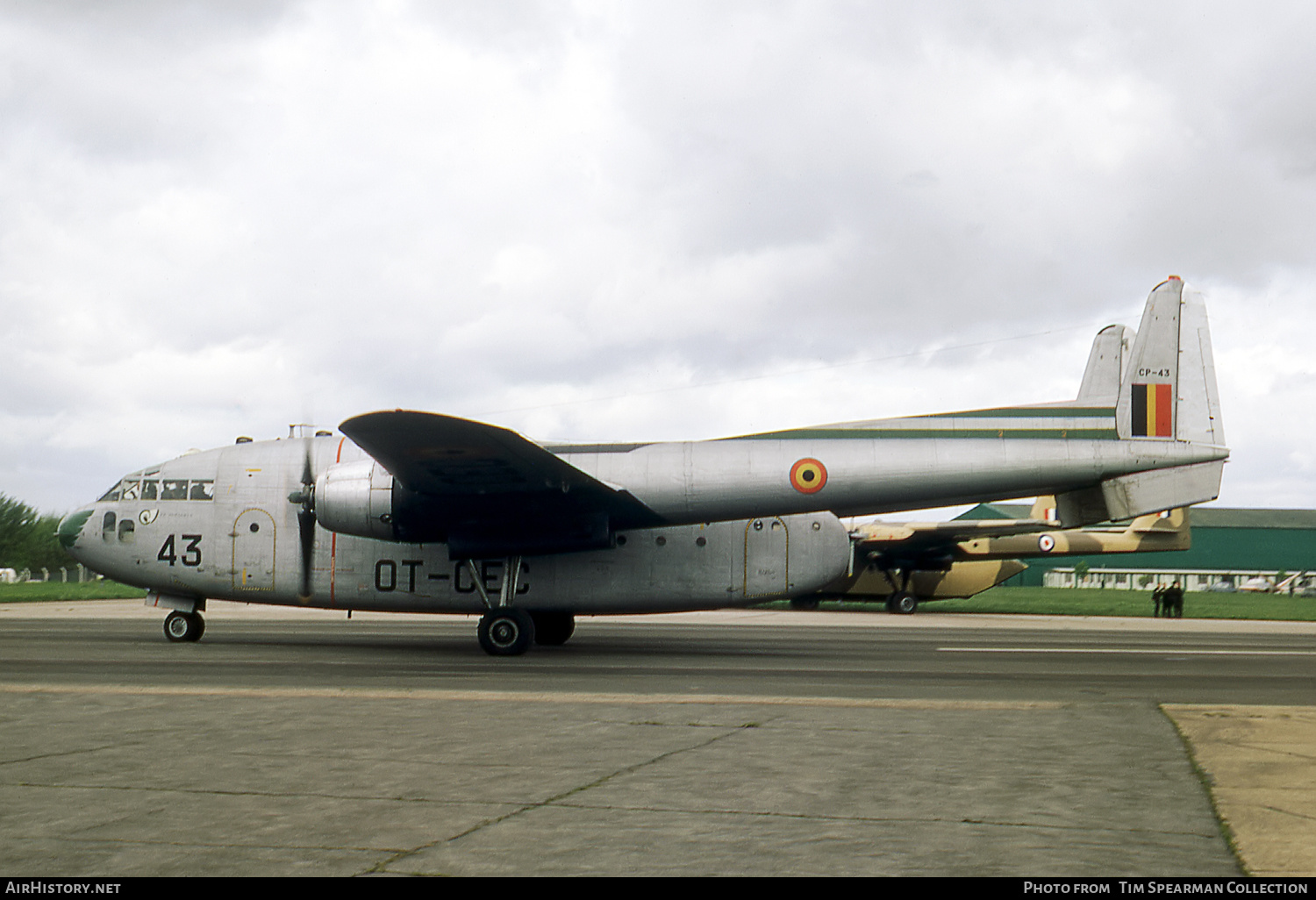 Aircraft Photo of CP-43 | Fairchild C-119G Flying Boxcar | Belgium - Air Force | AirHistory.net #547682