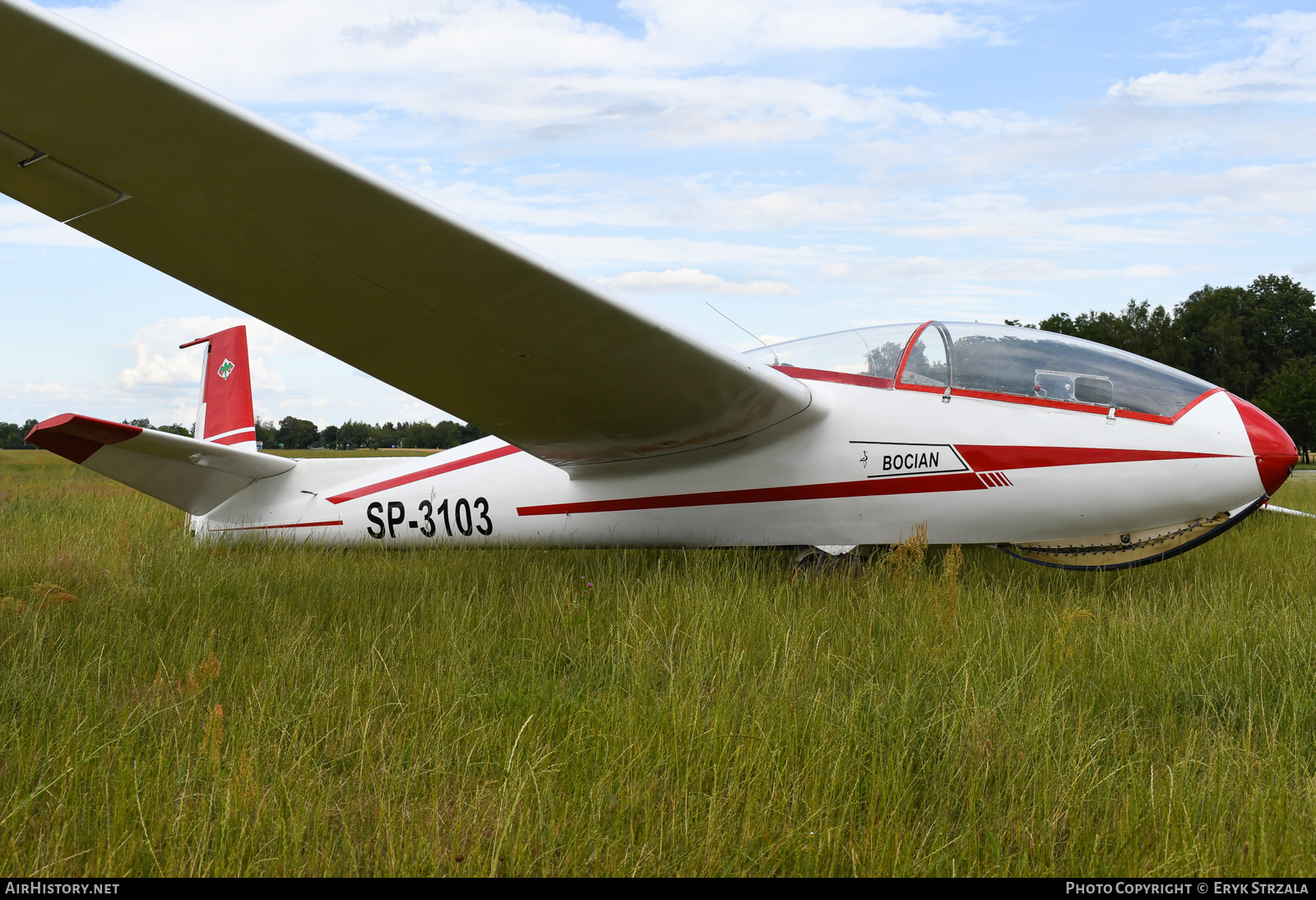 Aircraft Photo of SP-3103 | PZL-Bielsko SZD-9BIS Bocian 1E | Aeroklub LubelskI | AirHistory.net #547683