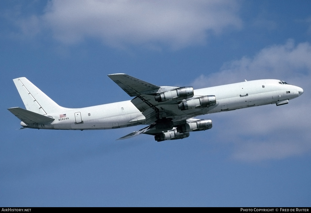 Aircraft Photo of N5824A | Douglas DC-8-55(F) | AirHistory.net #547707