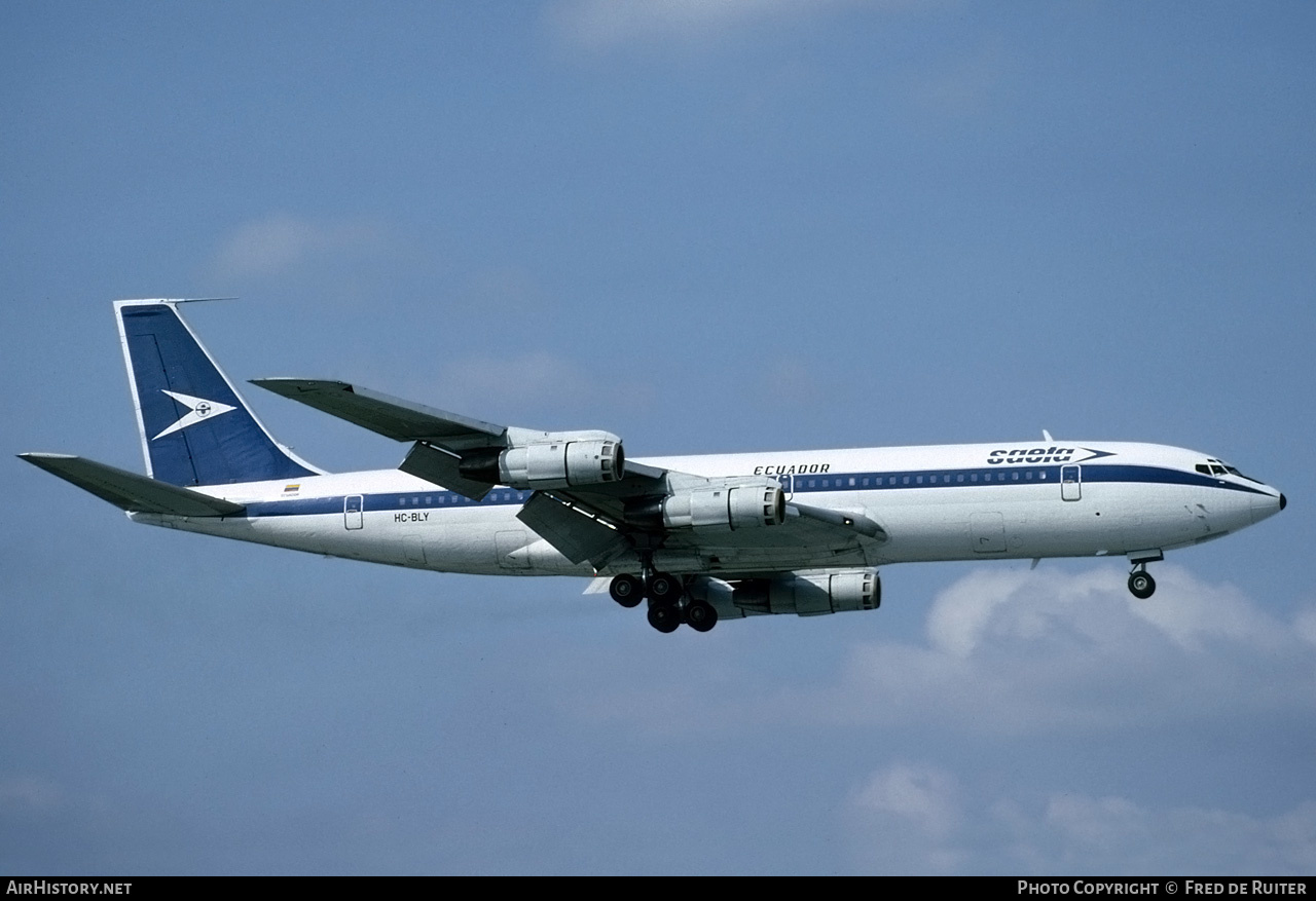Aircraft Photo of HC-BLY | Boeing 707-373C | SAETA | AirHistory.net #547711