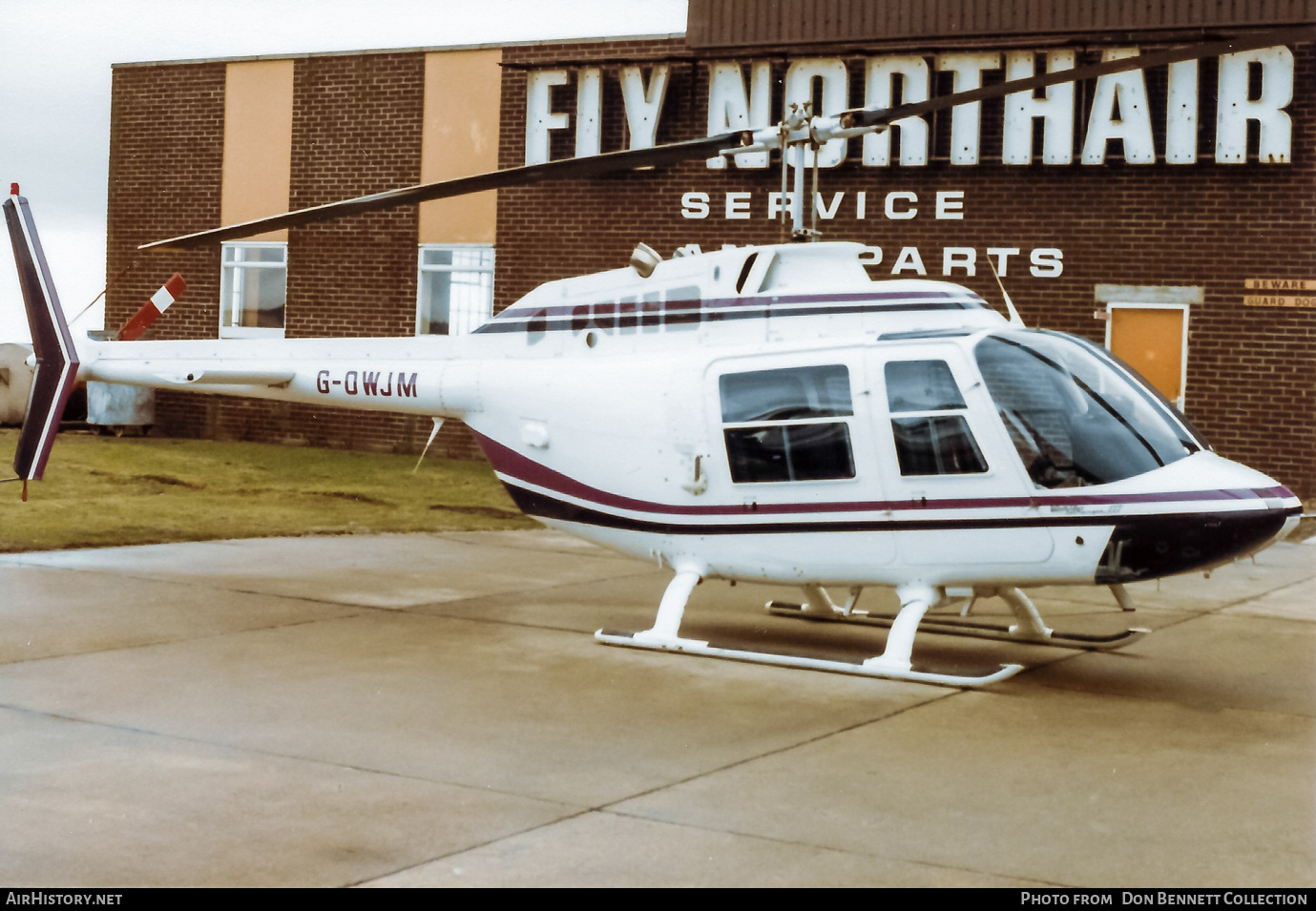 Aircraft Photo of G-OWJM | Bell 206B JetRanger III | AirHistory.net #547716