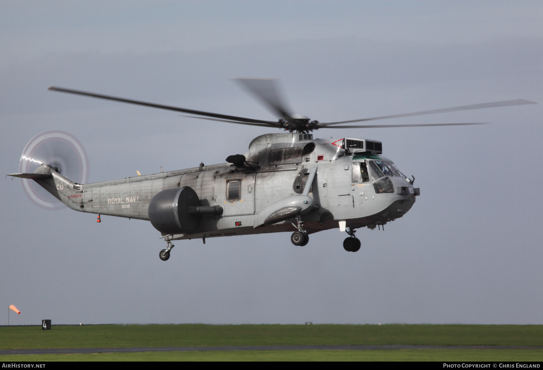 Aircraft Photo of ZD636 | Westland WS-61 Sea King ASaC7 | UK - Navy | AirHistory.net #547717