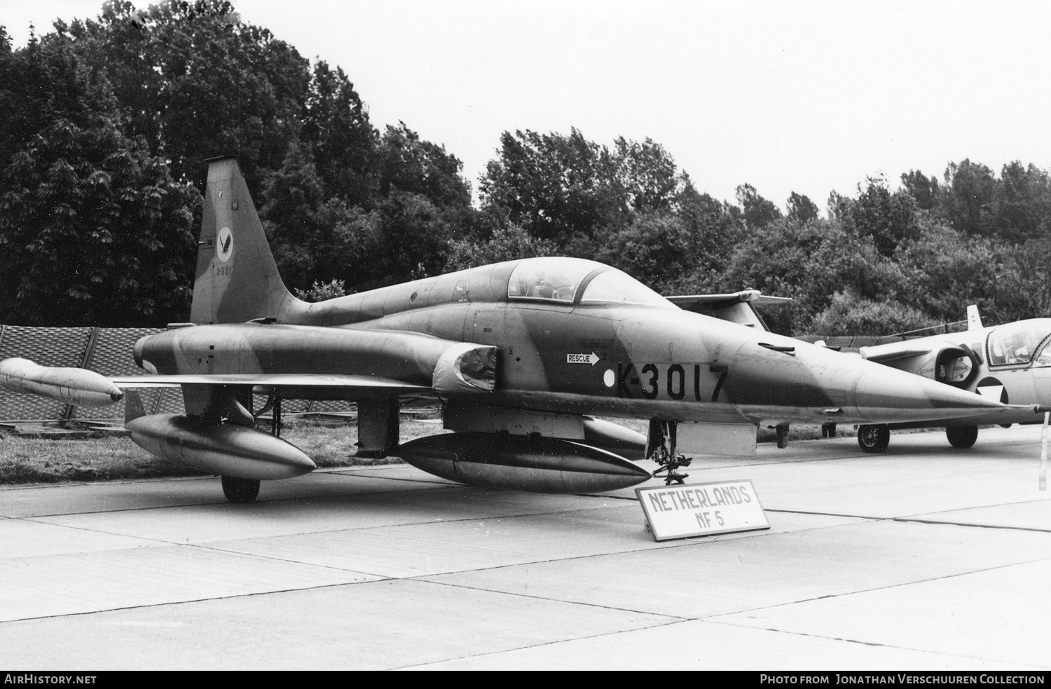 Aircraft Photo of K-3017 | Canadair NF-5A | Netherlands - Air Force | AirHistory.net #547747