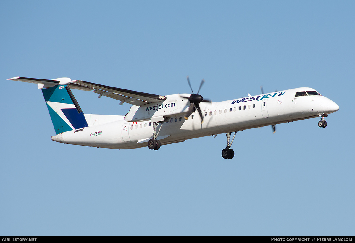 Aircraft Photo of C-FENO | Bombardier DHC-8-402 Dash 8 | WestJet | AirHistory.net #547749