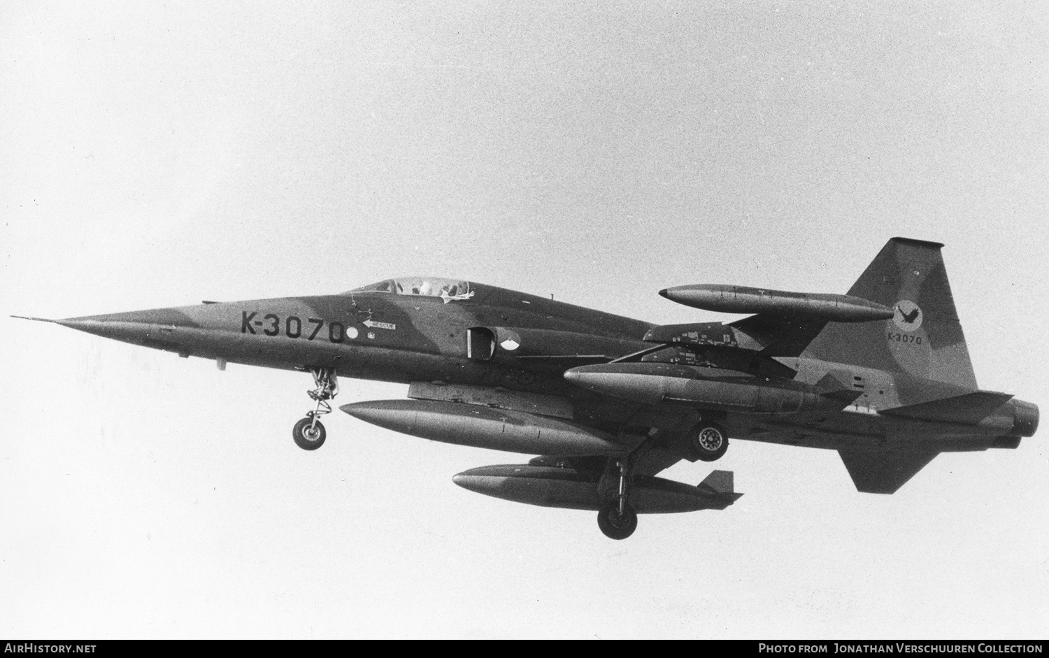 Aircraft Photo of K-3070 | Canadair NF-5A | Netherlands - Air Force | AirHistory.net #547767