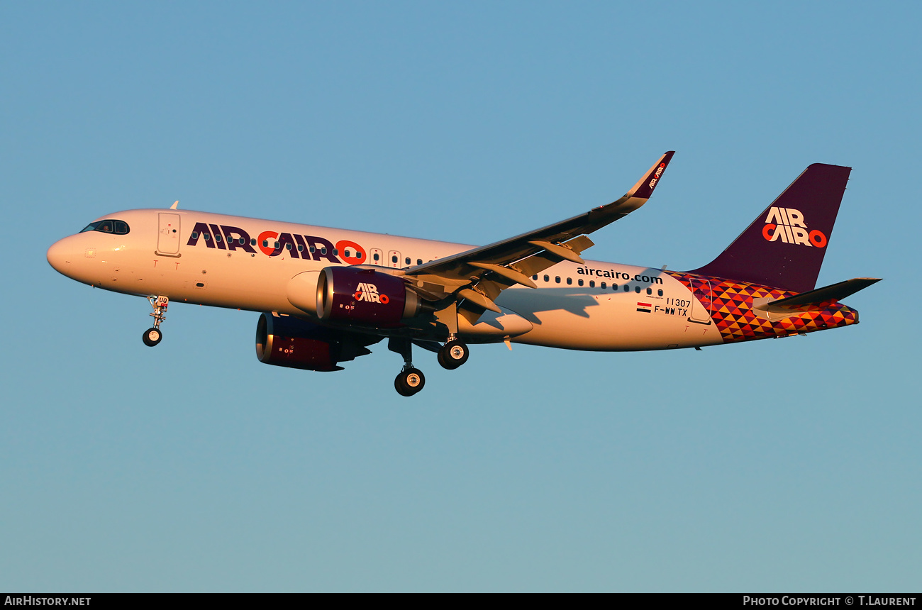 Aircraft Photo of F-WWTX | Airbus A320-251N | Air Cairo | AirHistory.net #547770