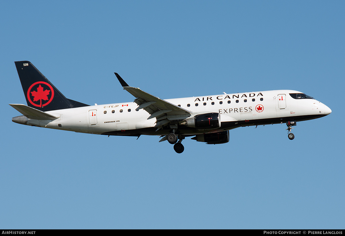 Aircraft Photo of C-FEJP | Embraer 175SU (ERJ-170-200SU) | Air Canada Express | AirHistory.net #547784