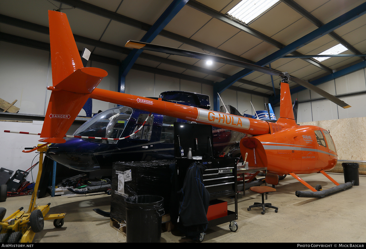 Aircraft Photo of G-HULA | Robinson R-66 Turbine Marine | AirHistory.net #547808