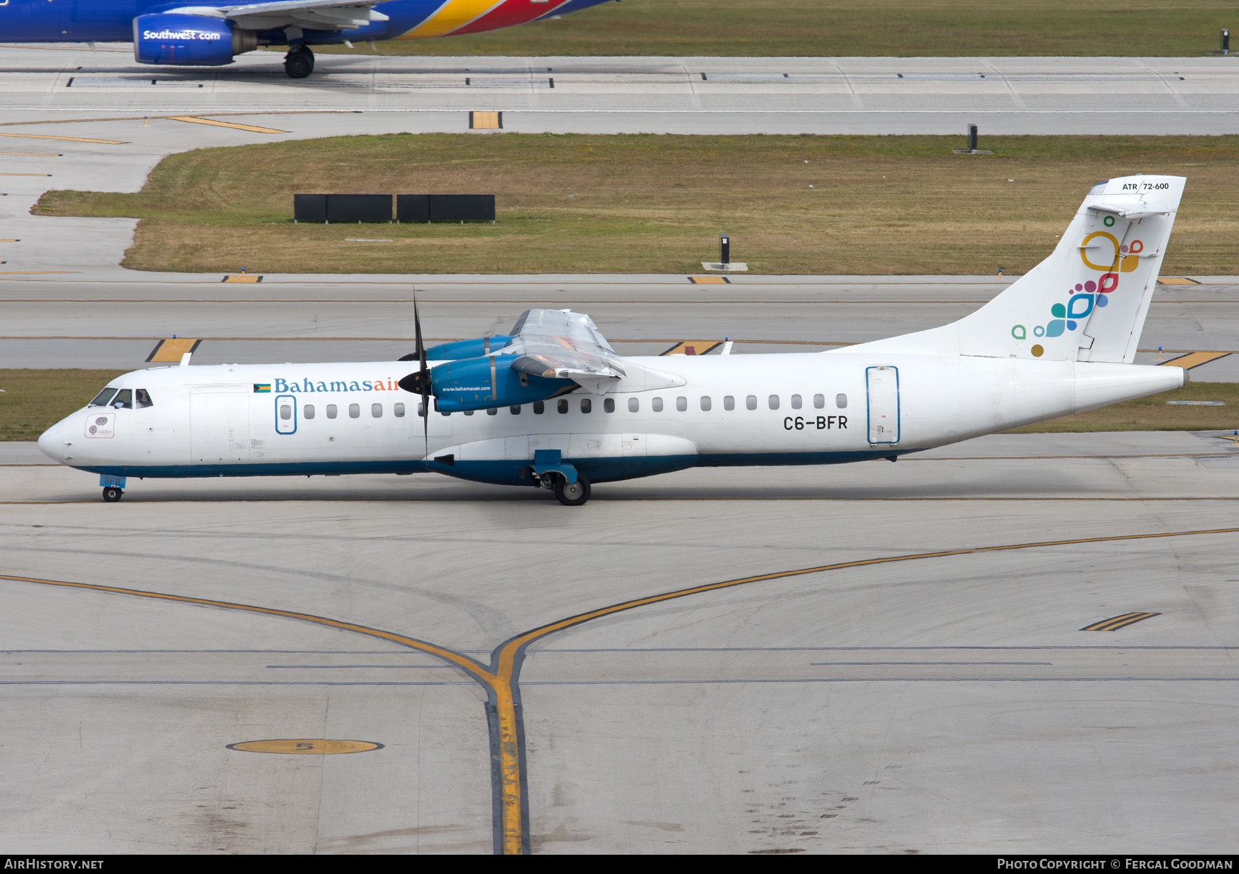 Aircraft Photo of C6-BFR | ATR ATR-72-600 (ATR-72-212A) | Bahamasair | AirHistory.net #547809