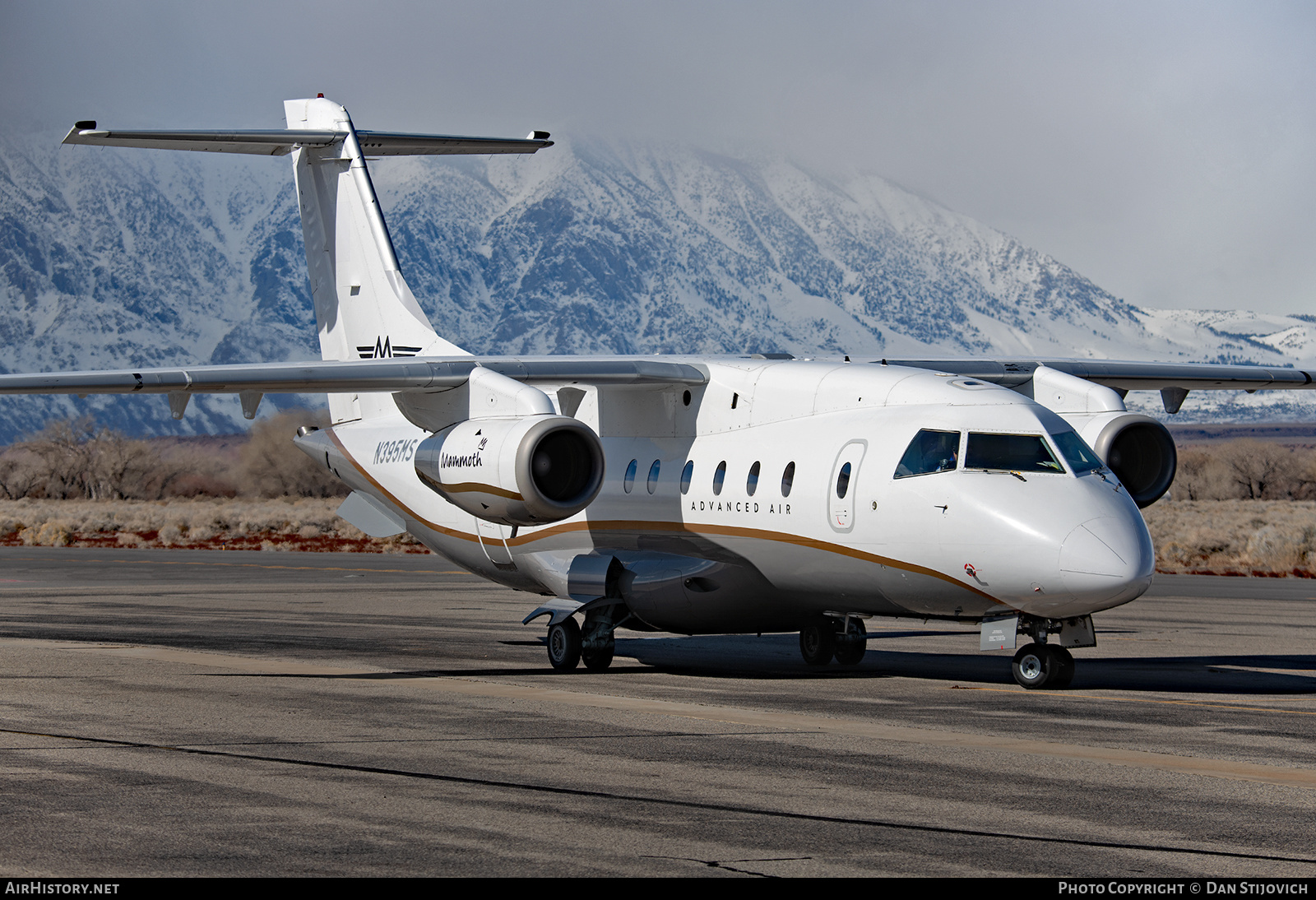 Aircraft Photo of N395MS | Fairchild Dornier 328-310 328JET | Advanced Air | AirHistory.net #547812