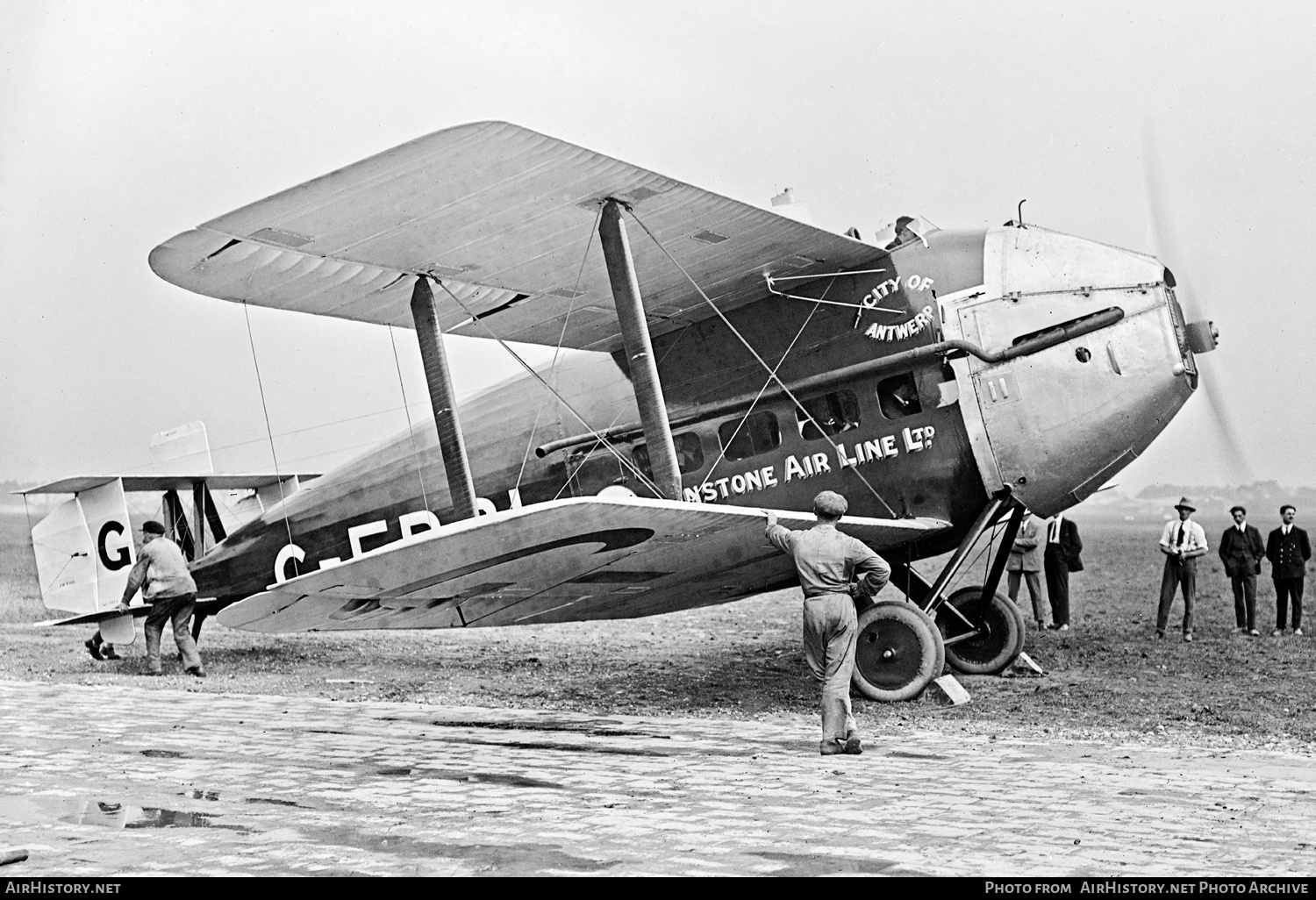 Aircraft Photo of G-EBBL | Vickers 61 Vulcan | Instone Air Line | AirHistory.net #547813