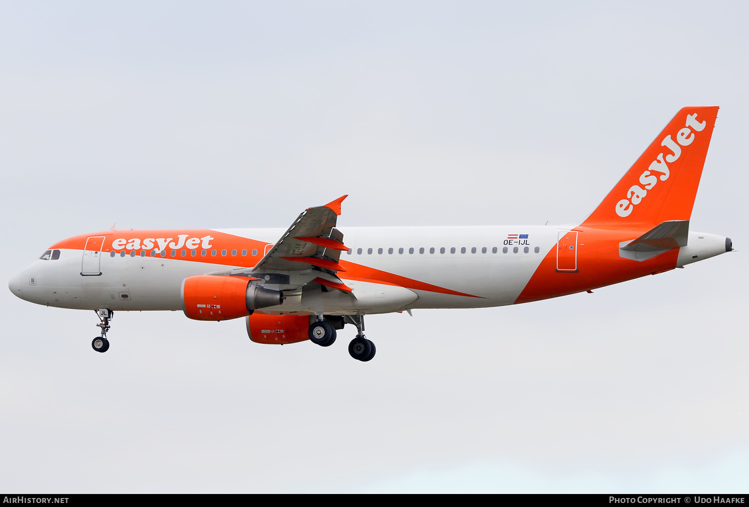 Aircraft Photo of OE-IJL | Airbus A320-214 | EasyJet | AirHistory.net #547814