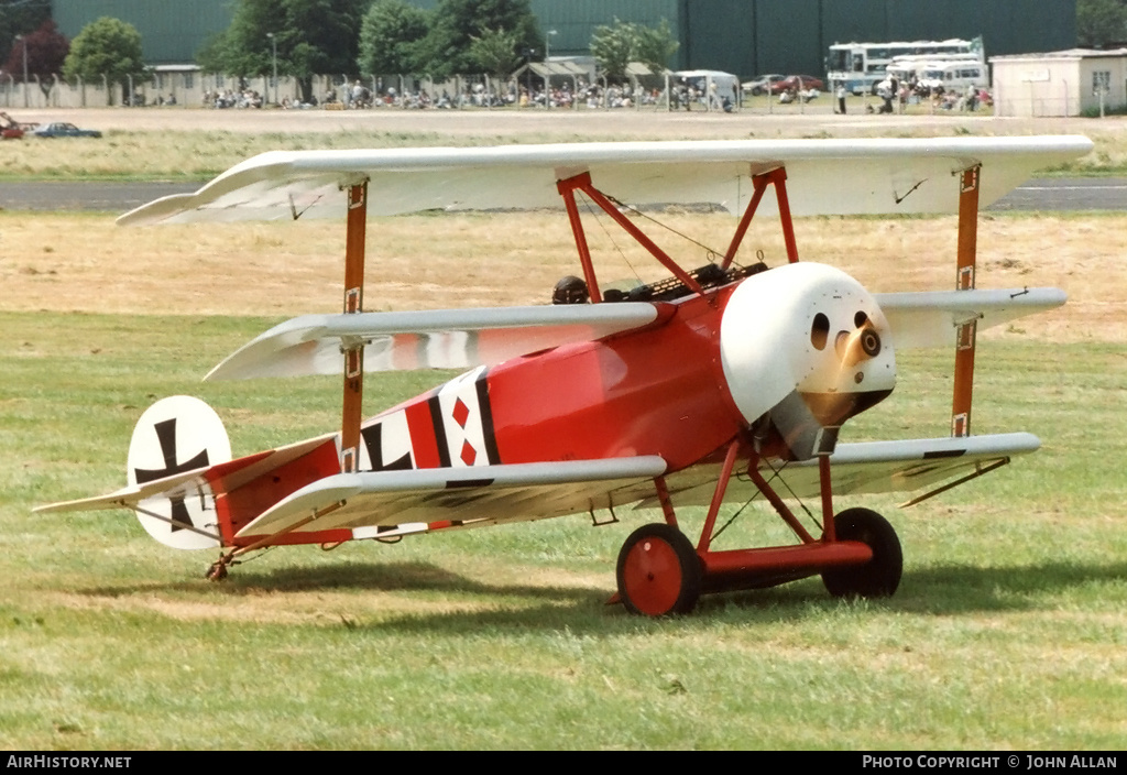 Aircraft Photo of N152JS / 152/17 | Fokker Dr.1 (replica) | Germany - Air Force | AirHistory.net #547833