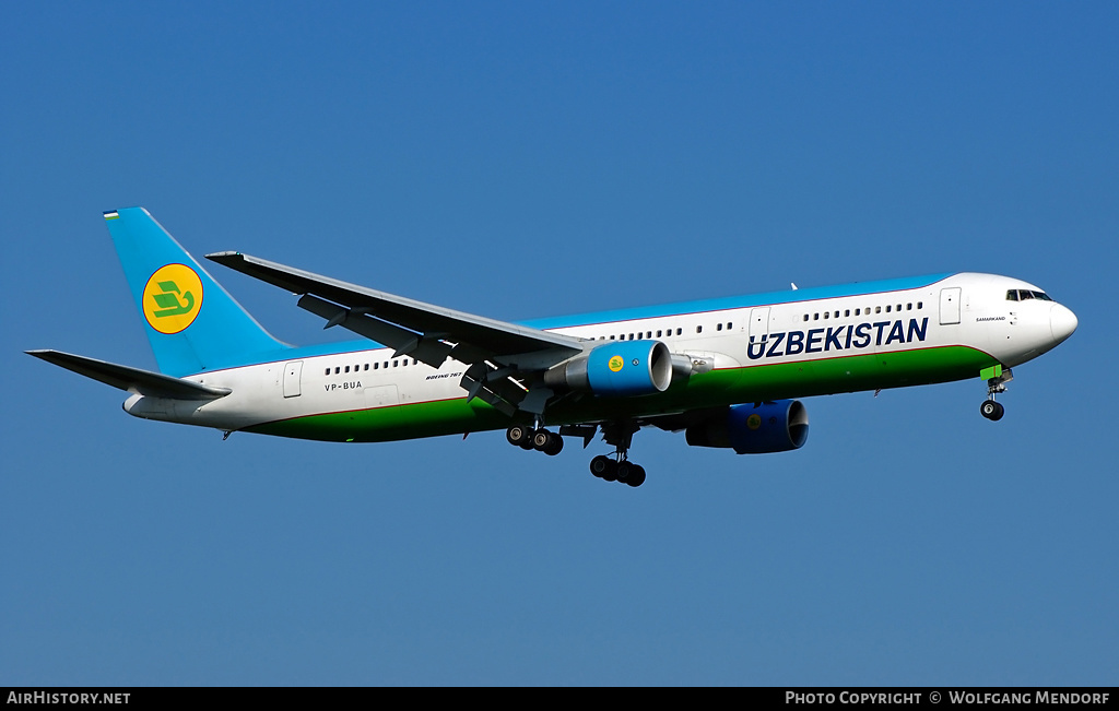 Aircraft Photo of VP-BUA | Boeing 767-33P/ER | Uzbekistan Airways | AirHistory.net #547837