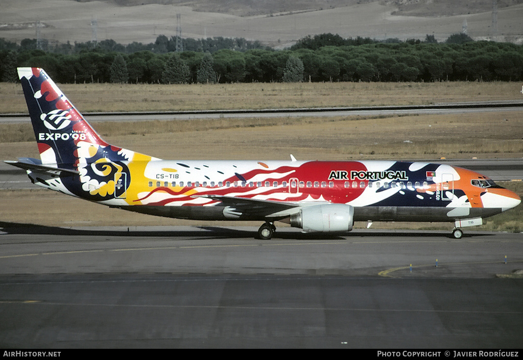 Aircraft Photo of CS-TIB | Boeing 737-382 | TAP Air Portugal | AirHistory.net #547864