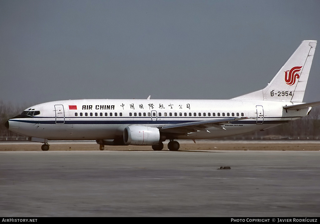 Aircraft Photo of B-2954 | Boeing 737-3J6 | Air China | AirHistory.net #547884