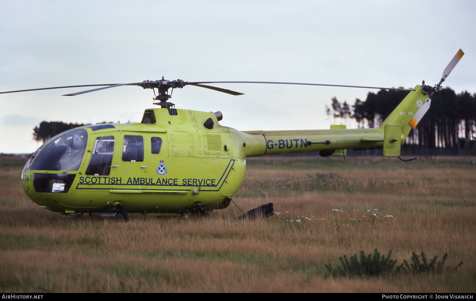 Aircraft Photo of G-BUTN | MBB BO-105DBS-4 | Scottish Ambulance Service | AirHistory.net #547894