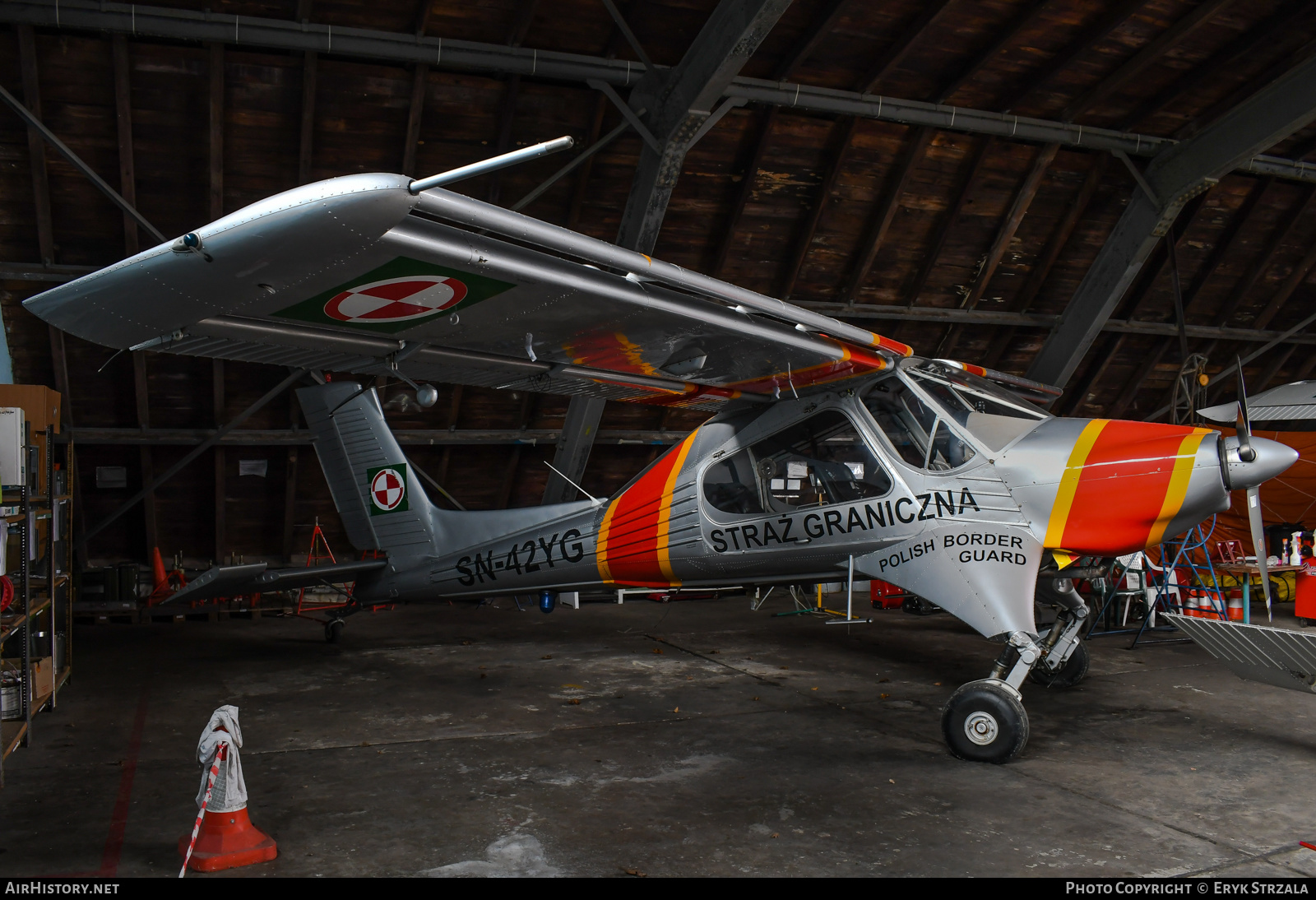 Aircraft Photo of SN-42YG | PZL-Okecie PZL-104MF Wilga 2000 | Poland - Border Guard | AirHistory.net #547906