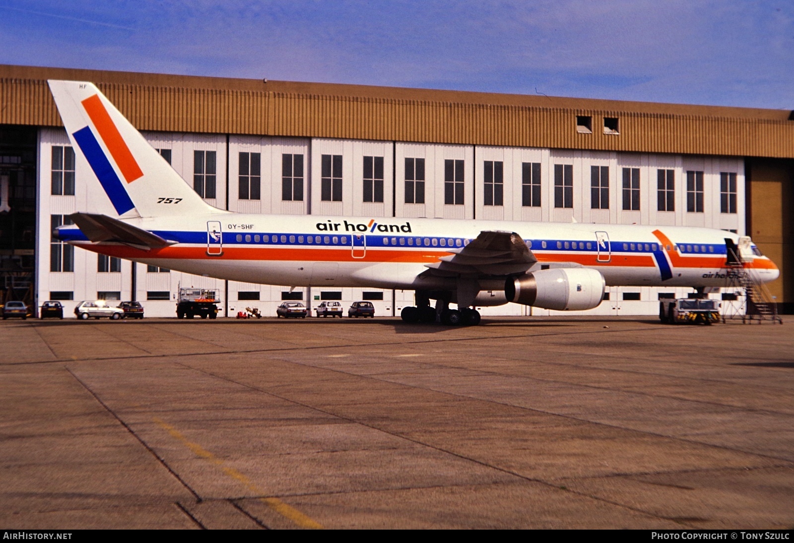 Aircraft Photo of OY-SHF | Boeing 757-27B | Air Holland | AirHistory.net #547908