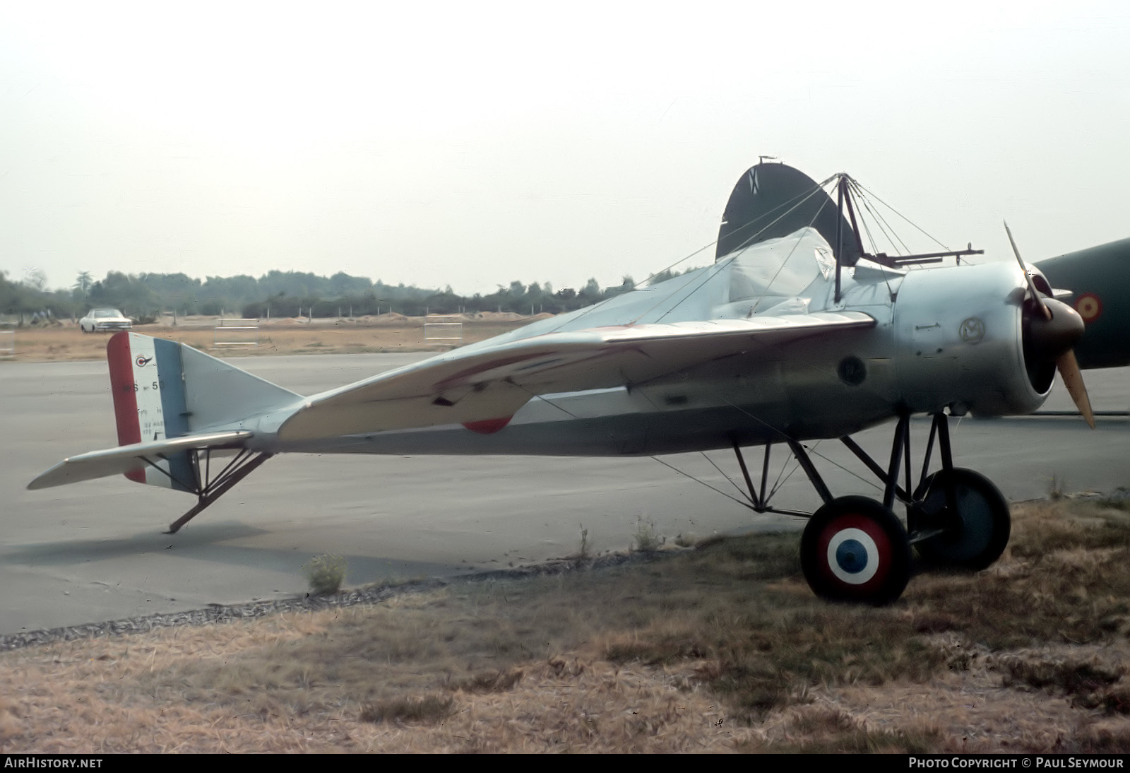 Aircraft Photo of G-AWBU / MS50 | Morane-Saulnier N (replica) | France - Air Force | AirHistory.net #547929