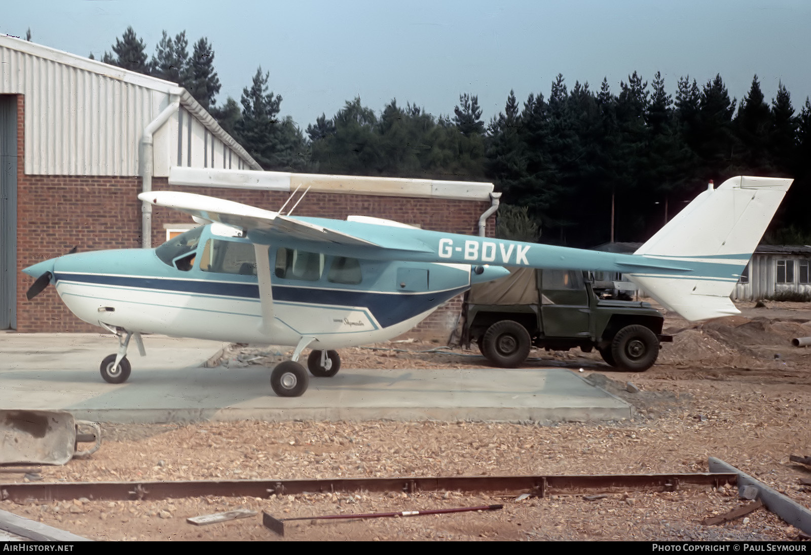 Aircraft Photo of G-BDVK | Reims F337F Super Skymaster | AirHistory.net #547931