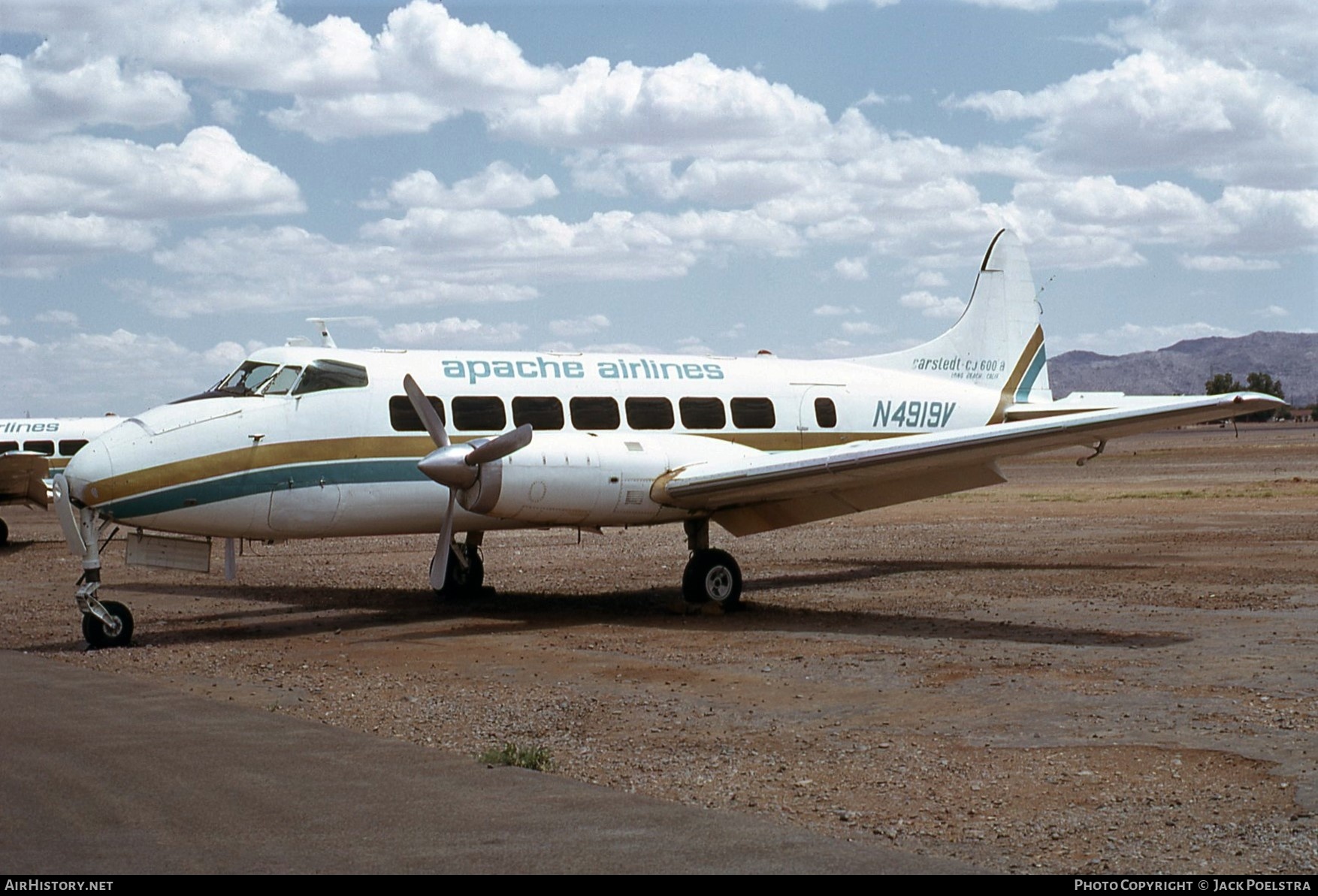 Aircraft Photo of N4919V | Carstedt Jet Liner 600 | Apache Airlines | AirHistory.net #547940