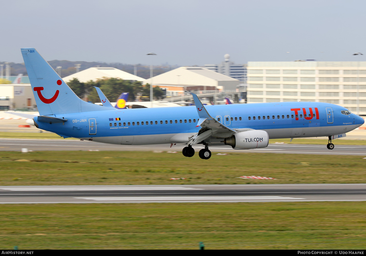 Aircraft Photo of OO-JAH | Boeing 737-8K5 | TUI | AirHistory.net #547941