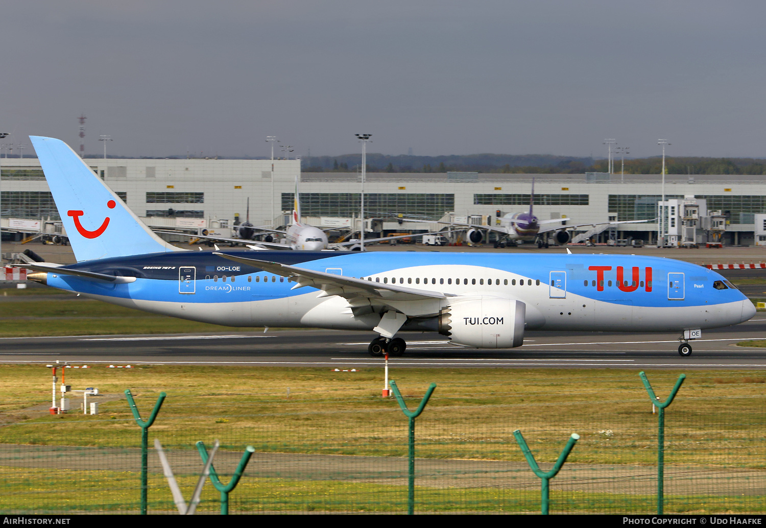 Aircraft Photo of OO-LOE | Boeing 787-8 Dreamliner | TUI | AirHistory.net #547942