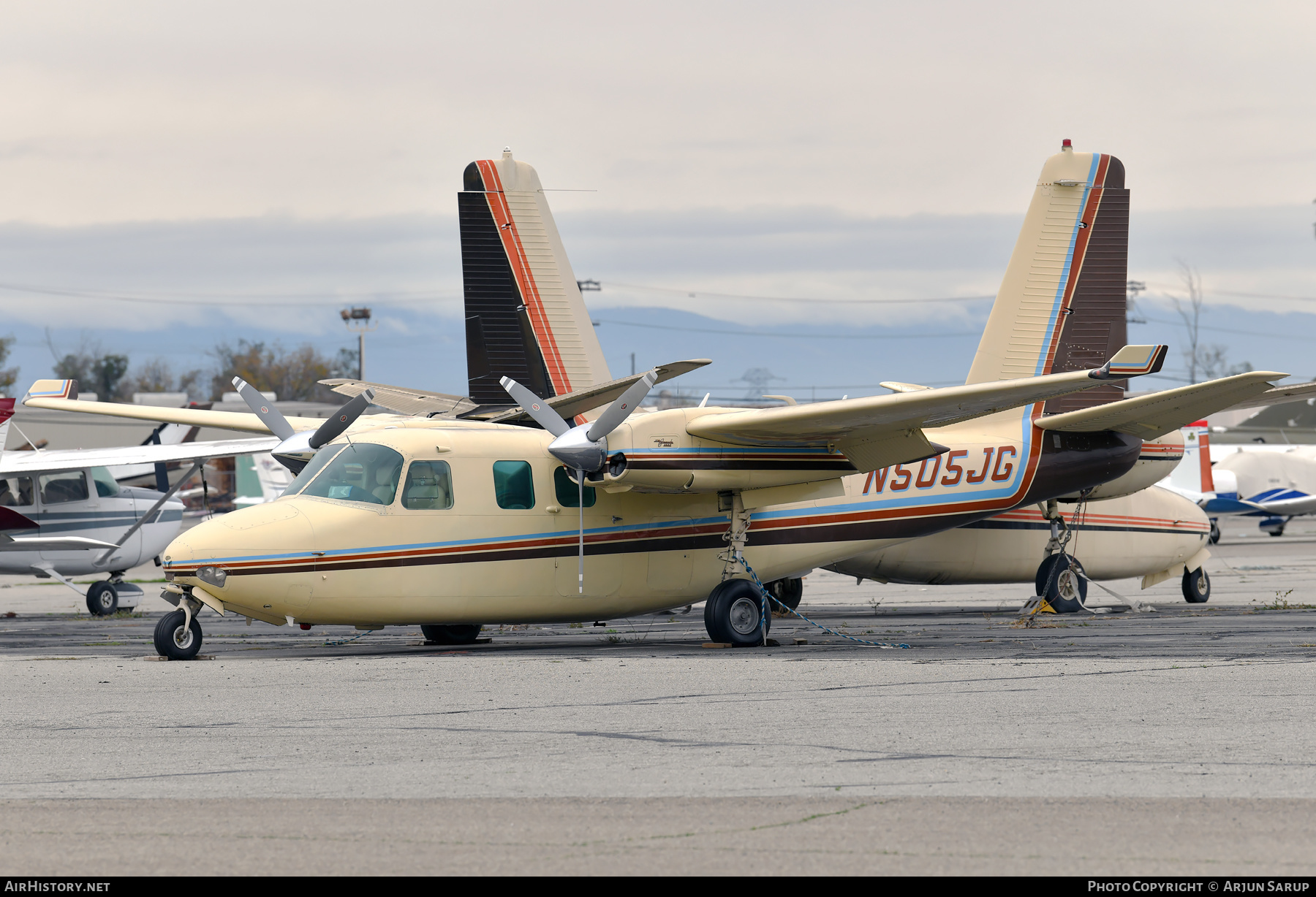 Aircraft Photo of N505JG | Aero Commander 680F Commander | AirHistory.net #547944