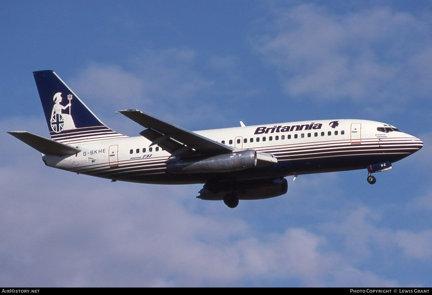 Aircraft Photo of G-BKHE | Boeing 737-204/Adv | Britannia Airways | AirHistory.net #547951