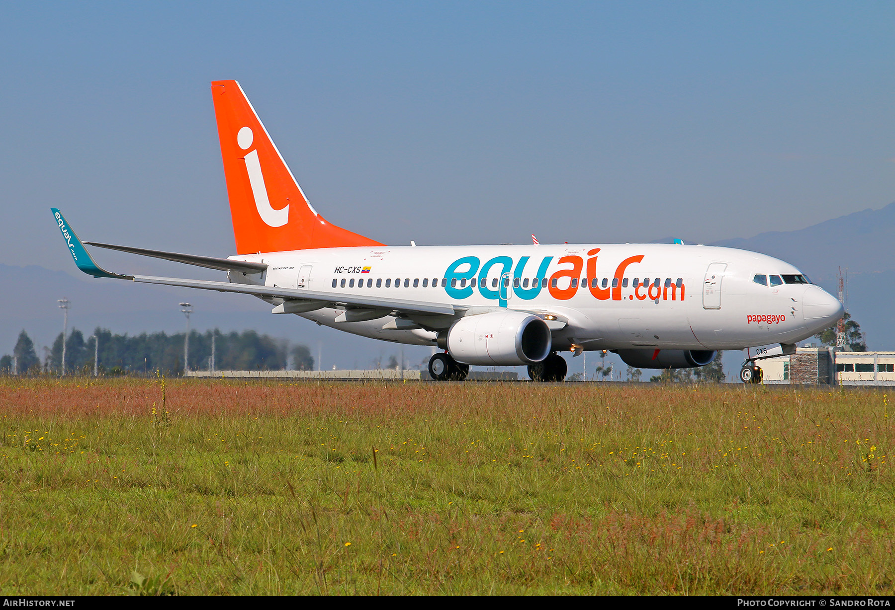 Aircraft Photo of HC-CXS | Boeing 737-7K5 | Equair | AirHistory.net #547961