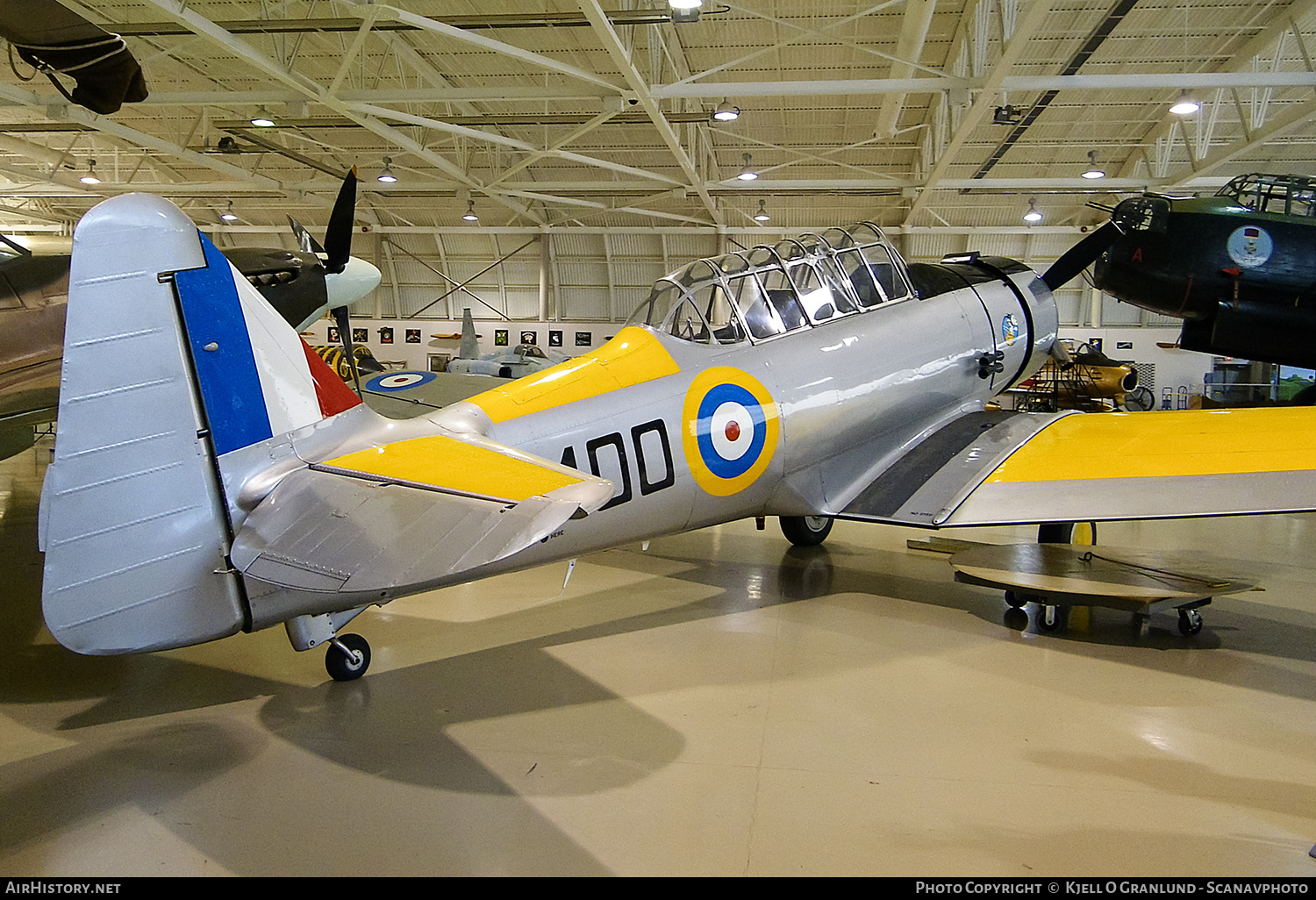 Aircraft Photo of N129DB / 3400 | North American NA-64 Yale | Canada - Air Force | AirHistory.net #547965