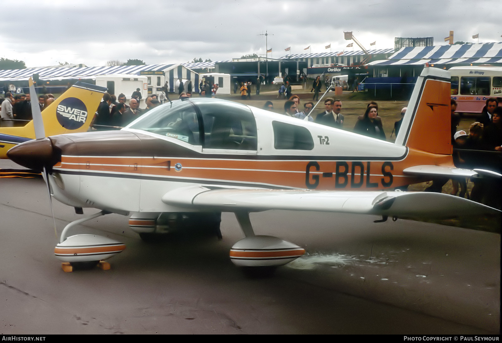 Aircraft Photo of G-BDLS | Grumman American AA-1B Tr2 | AirHistory.net #547968