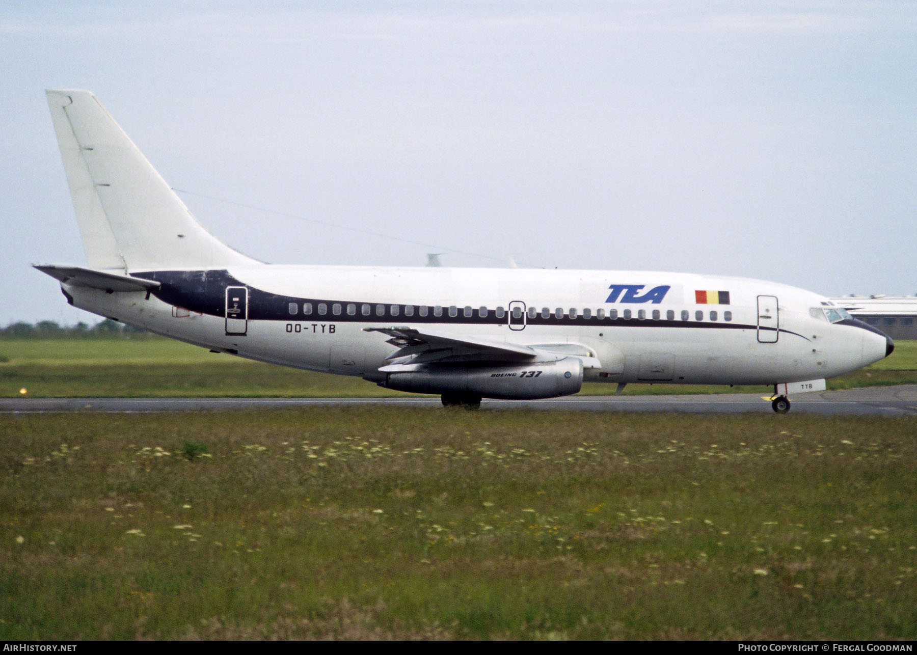 Aircraft Photo of OO-TYB | Boeing 737-2P6/Adv | TEA - Trans European Airways | AirHistory.net #547974