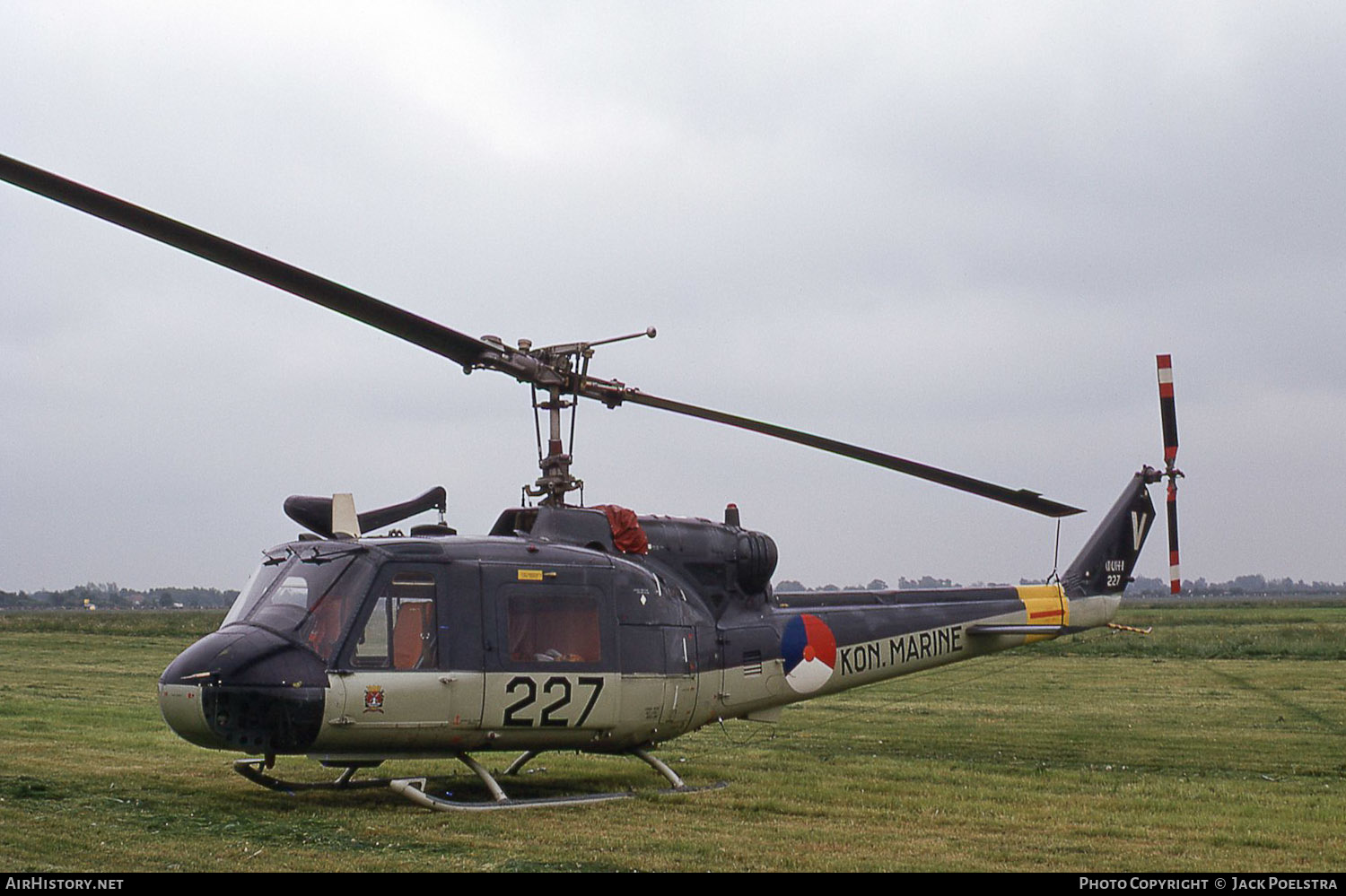 Aircraft Photo of 227 | Agusta (I)UH-1 (AB-204B) | Netherlands - Navy | AirHistory.net #547977