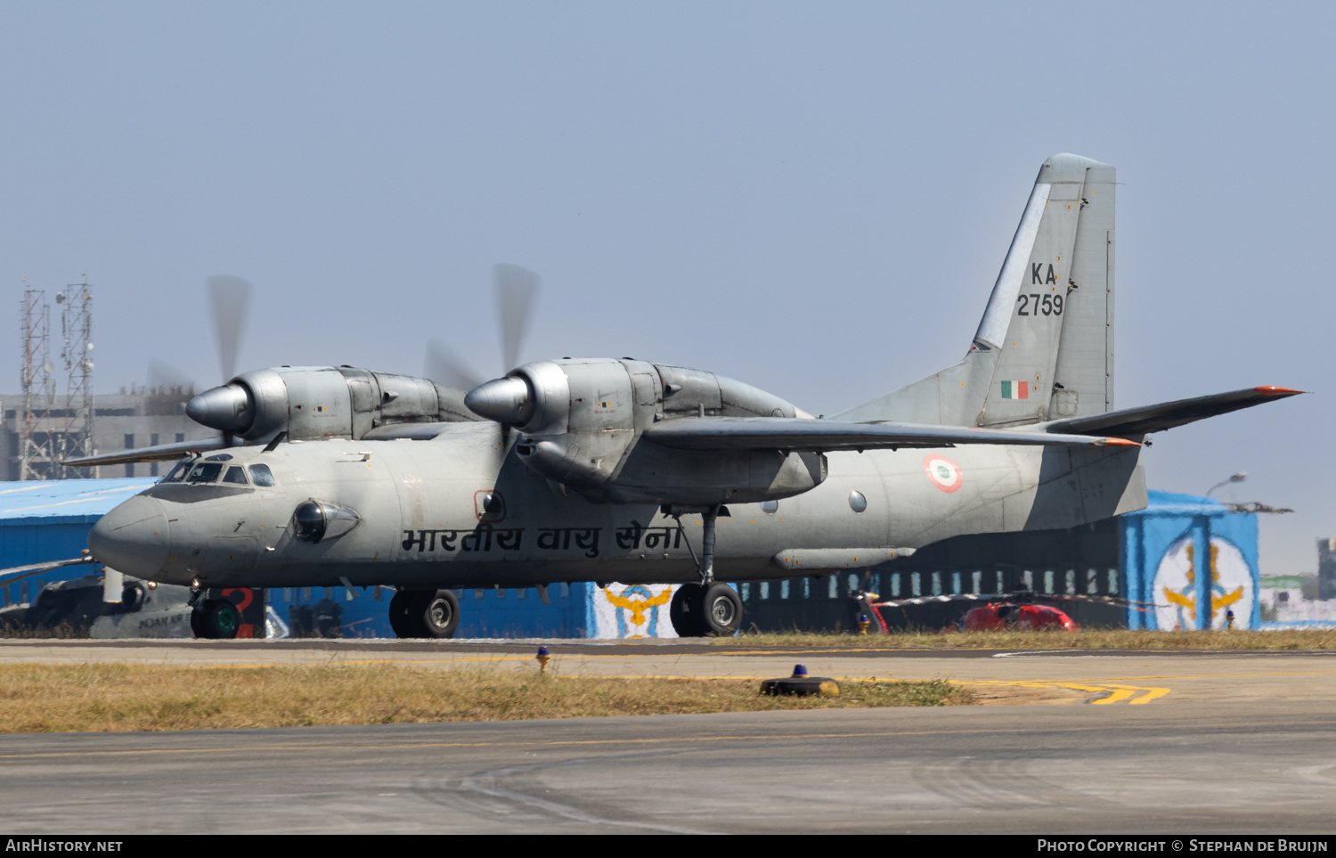 Aircraft Photo of KA2759 | Antonov An-32RE | India - Air Force | AirHistory.net #548002