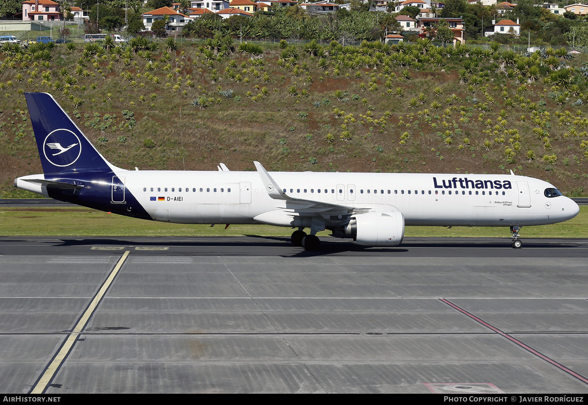 Aircraft Photo of D-AIEI | Airbus A321-271NX | Lufthansa | AirHistory.net #548007