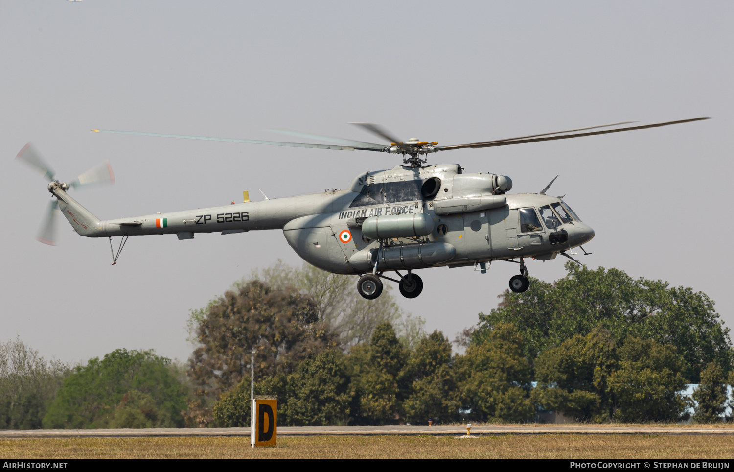 Aircraft Photo of ZP5226 | Mil Mi-17V-5 (Mi-8MTV-5) | India - Air Force | AirHistory.net #548008