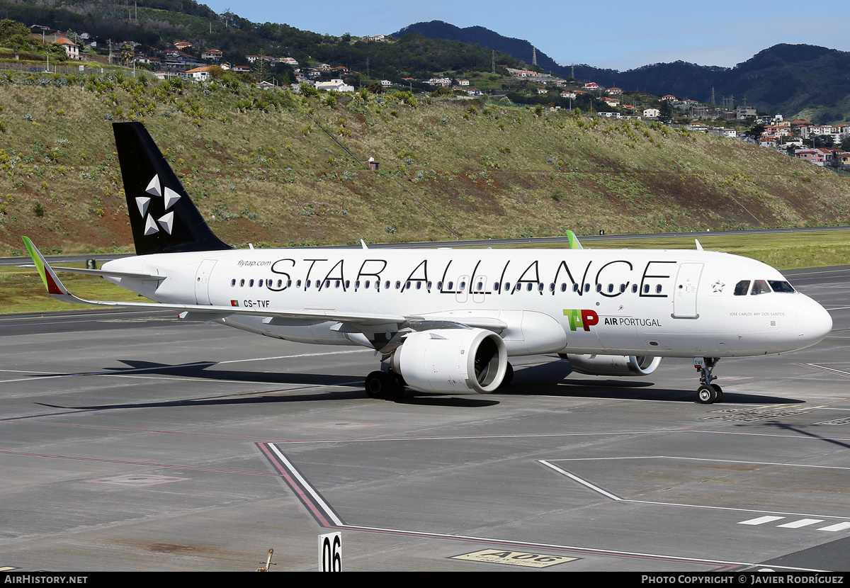 Aircraft Photo of CS-TVF | Airbus A320-251N | TAP Air Portugal | AirHistory.net #548009