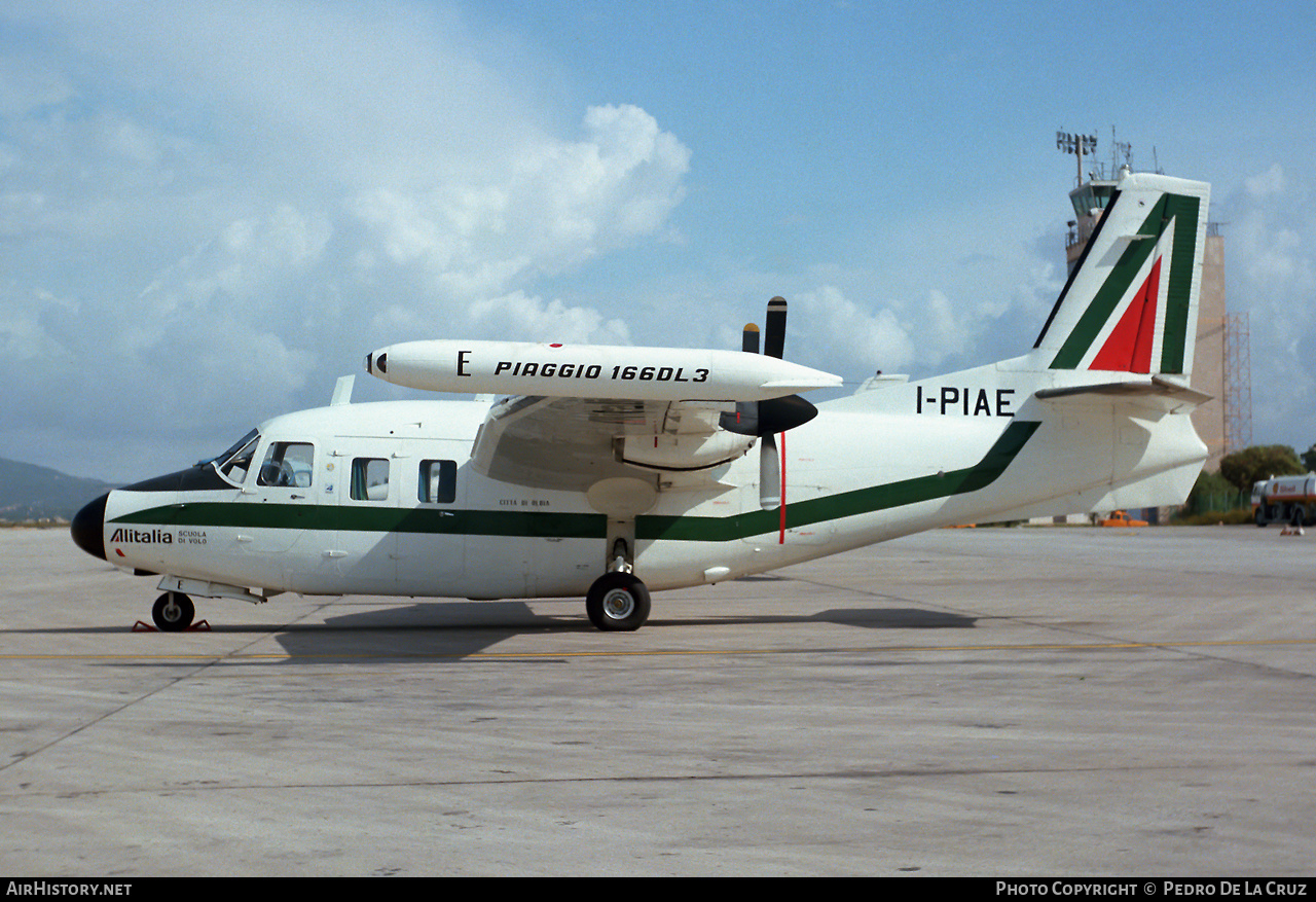 Aircraft Photo of I-PIAE | Piaggio P-166DL-3 | Alitalia - Scuola di Volo | AirHistory.net #548038