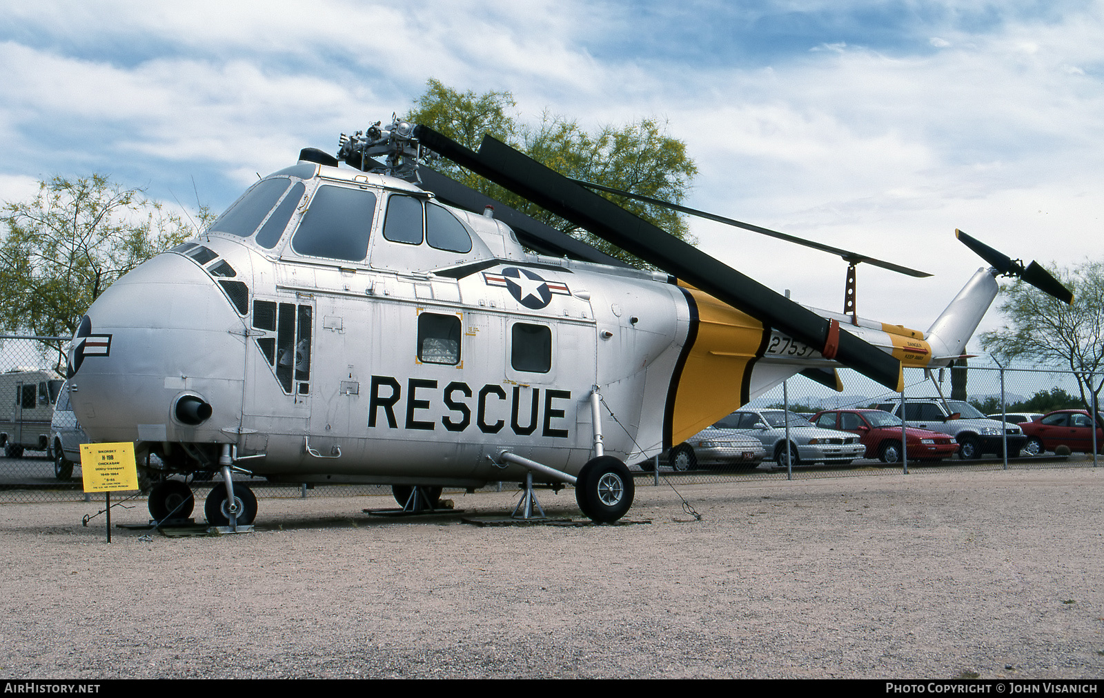 Aircraft Photo of 52-7537 / 27537 | Sikorsky HH-19B Chickasaw (S-55D) | USA - Air Force | AirHistory.net #548076