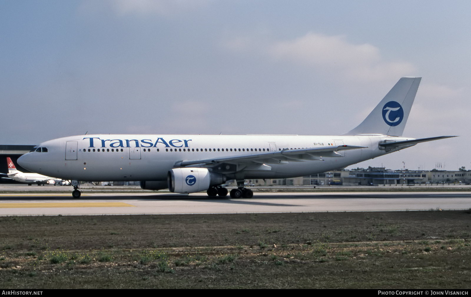 Aircraft Photo of EI-TLQ | Airbus A300B4-203 | TransAer International Airlines | AirHistory.net #548078
