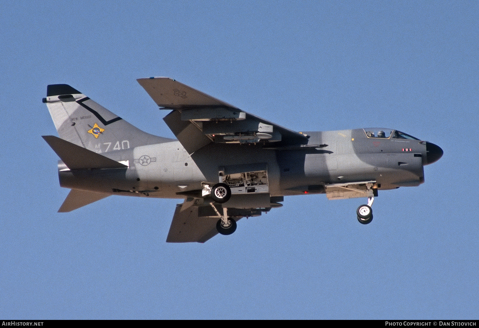 Aircraft Photo of 74-1740 / AF74-740 | LTV A-7D Corsair II | USA - Air Force | AirHistory.net #548112