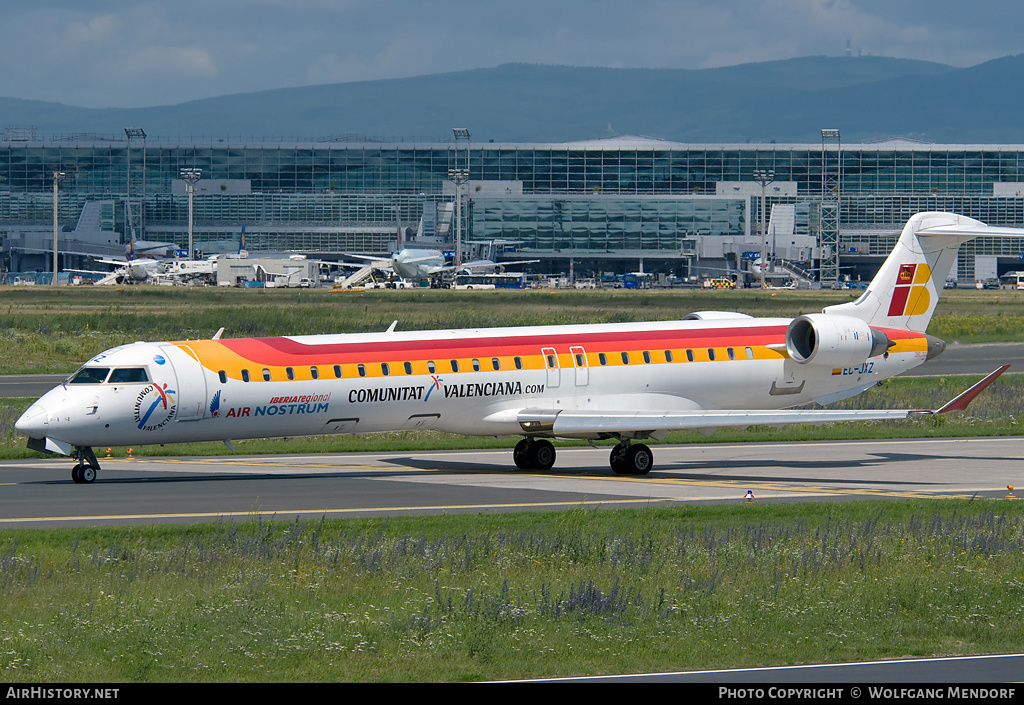 Aircraft Photo of EC-JXZ | Bombardier CRJ-900 (CL-600-2D24) | Iberia Regional | AirHistory.net #548113