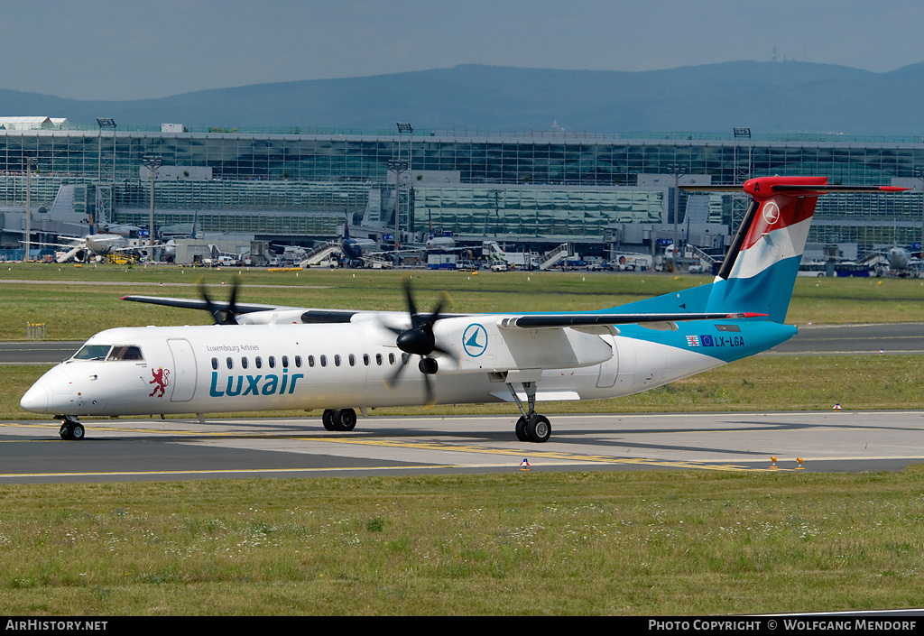 Aircraft Photo of LX-LGA | Bombardier DHC-8-402 Dash 8 | Luxair | AirHistory.net #548132