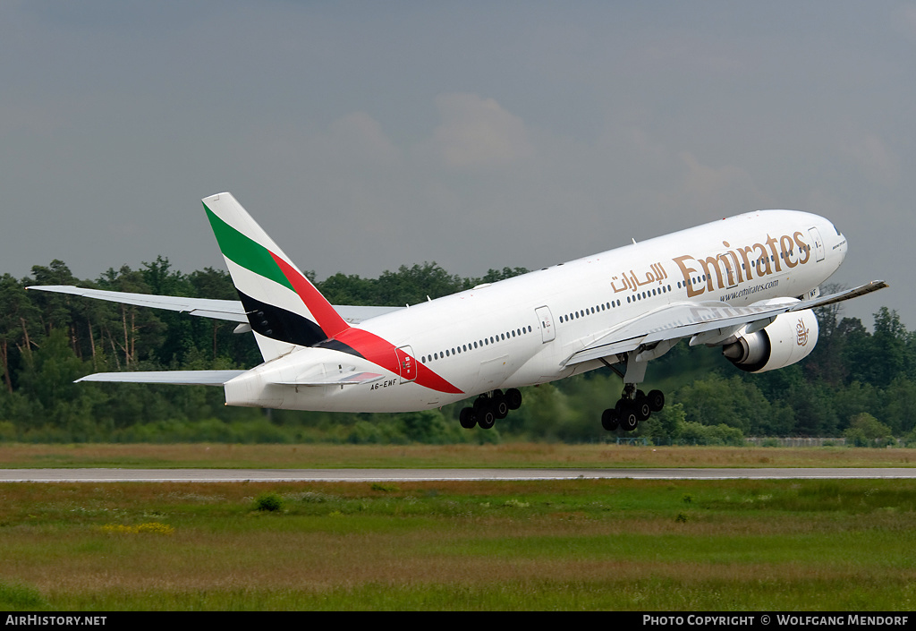 Aircraft Photo of A6-EWF | Boeing 777-21H/LR | Emirates | AirHistory.net #548149