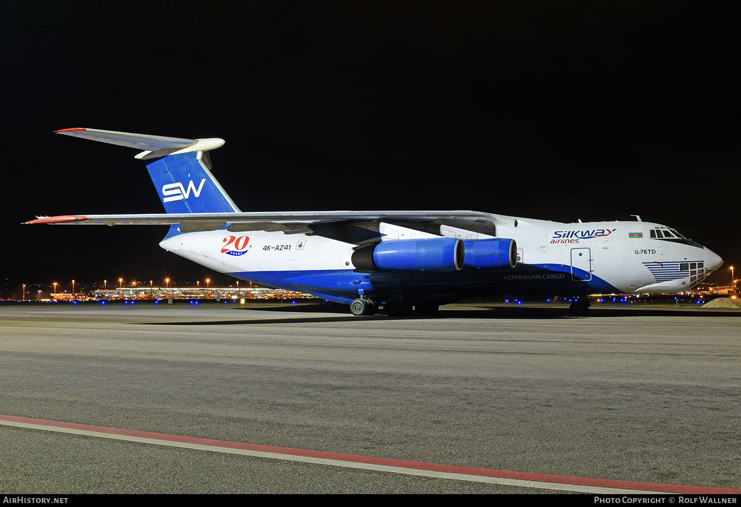 Aircraft Photo of 4K-AZ41 | Ilyushin Il-76TD | SilkWay Azerbaijan Cargo | AirHistory.net #548160