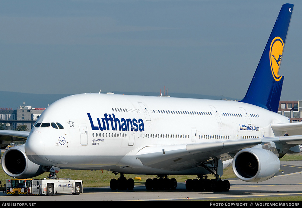 Aircraft Photo of D-AIMD | Airbus A380-841 | Lufthansa | AirHistory.net #548172