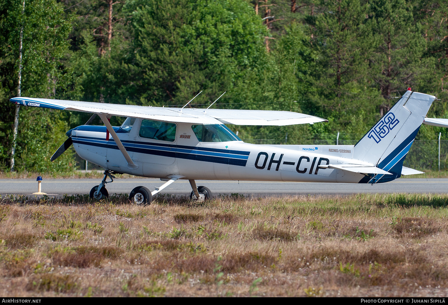 Aircraft Photo of OH-CIP | Reims F152 II | AirHistory.net #548180