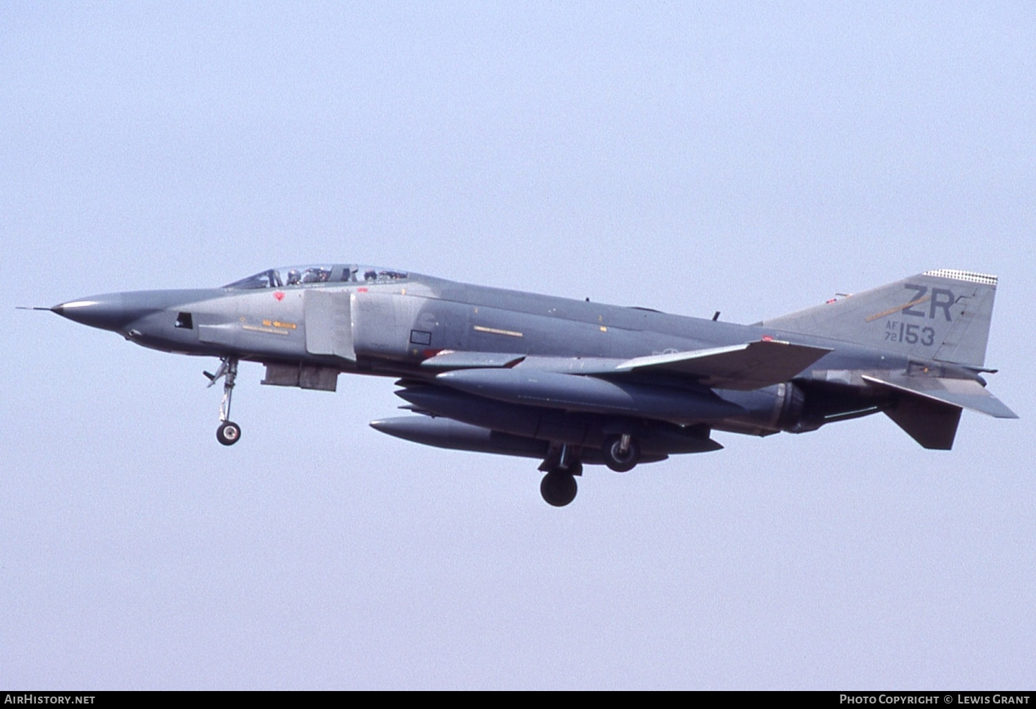 Aircraft Photo of 72-0153 / AF72-153 | McDonnell Douglas RF-4C Phantom II | USA - Air Force | AirHistory.net #548195